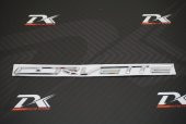 Chevrolet Corvette Bagaj Krom Metal 3M 3D Yazı Logo Arma - 4