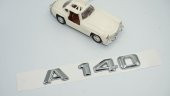 A 140 Bagaj Krom Metal 3M 3D Yazı Logo - 2