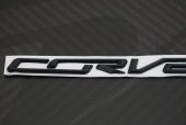 Chevrolet Corvette Bagaj Krom Metal 3M 3D Yazı Logo Arma - 8