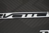 Chevrolet Corvette Bagaj Krom Metal 3M 3D Yazı Logo Arma - 9