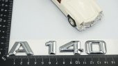 A 140 Bagaj Krom Metal 3M 3D Yazı Logo - 5