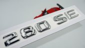 280 SE Bagaj Krom Metal 3M 3D Yazı Logo - 1