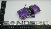 Dacia Sandero Bagaj Krom ABS 3M 3D Yazı Logo Amblem - 7
