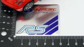 Ford RS Racing Devolopment Krom Metal 3M Bagaj Plaka Logo Amblem thumbnail 4