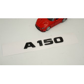 A 150 Bagaj Parlak Siyah ABS 3M 3D Yazı Logo - 2