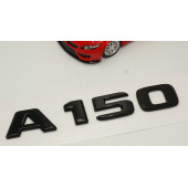 A 150 Bagaj Parlak Siyah ABS 3M 3D Yazı Logo - 3