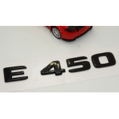 E 450 Bagaj Parlak Siyah ABS 3M 3D Yazı Logo thumbnail 3