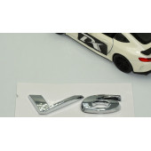 Jaguar V6 XJ XJL XF Bagaj 3M 3D Krom Logo Amblem Orjinal Ürün thumbnail 3