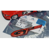 DK Peugeot RCZ 308 508 2008 3008 5008 GT Bagaj Kırmızı Metal Yazı Logo Amblem thumbnail 5