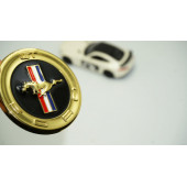 Dk Mustang 2.3t Gt500 Gold Metal Bagaj Logo Arma Amblem - 1