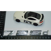 Dk Tuning 725d Bagaj Krom Metal 3m 3d Yazı Logo Bmw İle Uyumlu - 4