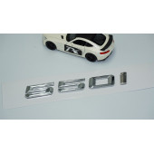 Dk Tuning 550i Bagaj Krom Metal 3m 3d Yazı Logo Bmw İle Uyumlu - 2