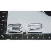 DK Tuning Audi 3.2 A3 A4 A6 A5 A7 A8 Bagaj Krom ABS 3M 3D Yazı Logo thumbnail 4