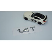 DK Tuning Audi 1.4T Bagaj Krom ABS 3M 3D Yazı Logo - 2
