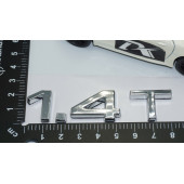 DK Tuning Audi 1.4T Bagaj Krom ABS 3M 3D Yazı Logo - 4