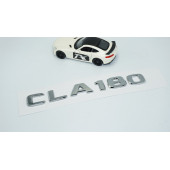 DK Tuning Benz CLA 180 Bagaj Krom ABS 3M 3D Yazı Logo thumbnail 2