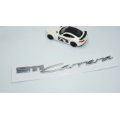 DK Tuning Porsche 911 992 Carrera 3M Gümüş Krom Bagaj Logo - 2