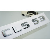 DK Tuning CLS53 Bagaj Krom ABS 3M 3D Yazı Logo Benz İle Uyumlu - 1