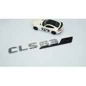 DK Tuning CLS63S Bagaj Krom Siyah ABS Yazı Logo Benz İle Uyumlu - 2