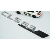 DK Tuning CLS63S Bagaj Krom Siyah ABS Yazı Logo Benz İle Uyumlu - 3