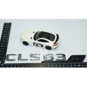 DK Tuning CLS63S Bagaj Krom Siyah ABS Yazı Logo Benz İle Uyumlu - 4