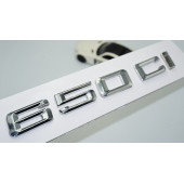 DK Tuning 650Ci Bagaj Krom Metal 3M 3D Yazı Logo Bmw İle Uyumlu - 1