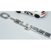 DK Tuning C Elysee Bagaj Kapağı Krom ABS Yazı Logo Citroen İle Uyumlu thumbnail 3