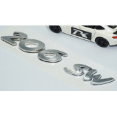 DK Tuning 206 SW Bagaj 3M 3D Yazı Logo Amblem Peugeot İle Uyumlu - 3