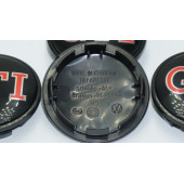 DK Tuning GTİ Jant Göbeği Kapak Seti 65mm Volkswagen İle Uyumlu thumbnail 4