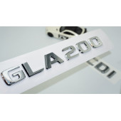 DK Tuning GLA 200 CDi Bagaj Krom ABS Yazı Logo Benz İle Uyumlu - 1