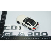 DK Tuning GLA 200 CDi Bagaj Krom ABS Yazı Logo Benz İle Uyumlu - 4