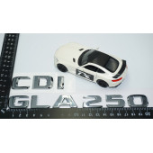 DK Tuning GLA 250 CDi Bagaj Krom ABS Yazı Logo Benz İle Uyumlu thumbnail 4