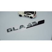DK Tuning GLA 45S Bagaj Krom Siyah ABS Yazı Logo Benz İle Uyumlu - 2