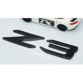 DK Tuning Z3 Bagaj Siyah ABS 3M 3D Yazı Logo Bmw İle Uyumlu - 3