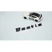 DK Tuning Volkswagen Beetle Bagaj Siyah ABS Yazı Logo Amblem - 2