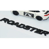 DK Tuning Roadster Miata MX-5 Siyah Bagaj Yazı Mazda İle Uyumlu - 3