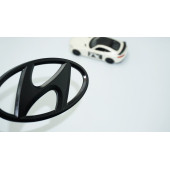 DK Tuning Tucson Parlak Siyah Bagaj Logo Hyundai İle Uyumlu - 1