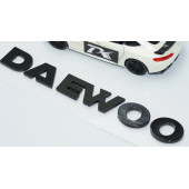 DK Tuning Daewoo Bagaj Siyah ABS 3M 3D Yazı Logo thumbnail 3