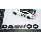 DK Tuning Daewoo Bagaj Siyah ABS 3M 3D Yazı Logo thumbnail 4