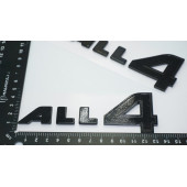 DK Tuning ALL4 Siyah Kapı Yazı Logo 2 Li Set Mini Cooper İle Uyumlu - 4