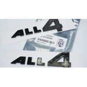 DK Tuning ALL4 Siyah Kapı Yazı Logo 2 Li Set Mini Cooper İle Uyumlu - 5