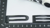 DK Tuning Peugeot Bagaj Siyah ABS Logo Amblem Rifter İle Uyumlu - 2