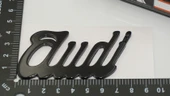 DK Tuning Audi Bagaj Siyah 3M Yazı Logo Arma thumbnail 2