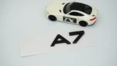 DK Tuning A7 2025+ Bagaj Siyah 3M Yazı Logo Audi İle Uyumlu - 4