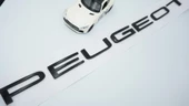 DK Tuning Peugeot Bagaj Siyah ABS Logo Amblem Rifter İle Uyumlu - 1