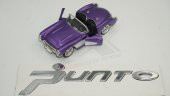 Fiat Grande Punto Yeni Nesil Bagaj Krom ABS 3M 3D Yazı Logo Amble - 3