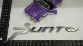 Fiat Grande Punto Yeni Nesil Bagaj Krom ABS 3M 3D Yazı Logo Amble - 6