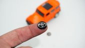 Toyota Oto Anahtar 3M Metal Alaşım Logo 2Li Set - 1