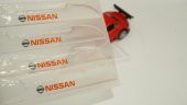 Nissan Logo Kapı Kenarı Koruma Şeffaf Kauçuk 3M Band New Style - 1