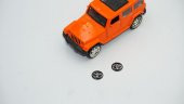 Toyota Oto Anahtar 3M Metal Alaşım Logo 2Li Set - 2